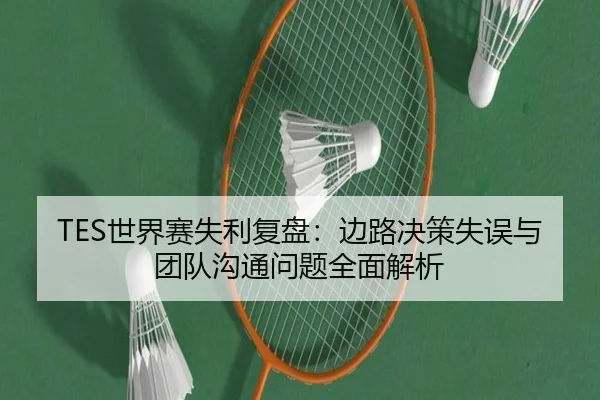 TES世界赛失利复盘：边路决策失误与团队沟通问题全面解析